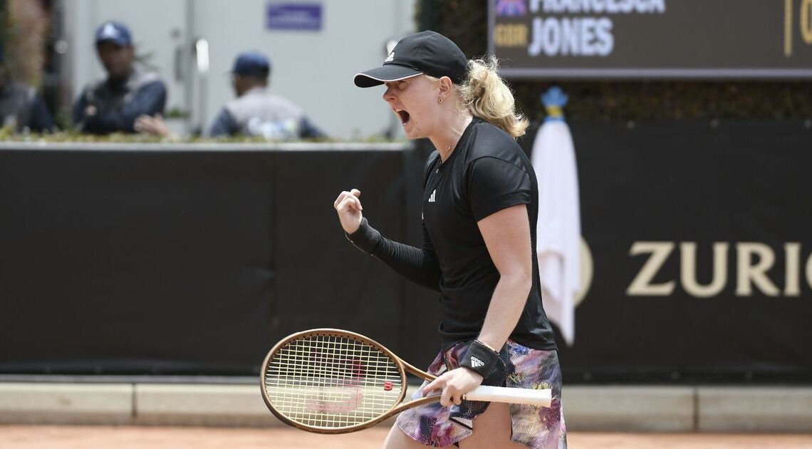 Bogota: Jones races into first WTA quarterfinal of career