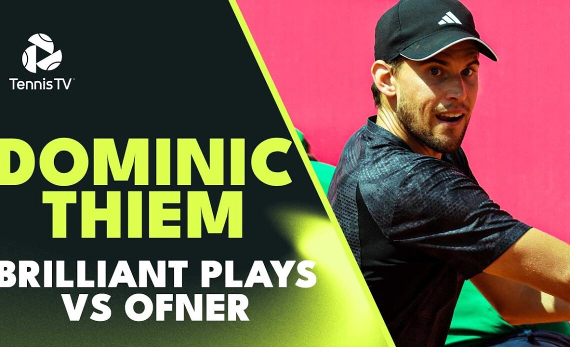 Brilliant Dominic Thiem Plays In Comeback Win vs Ofner | Estoril 2023 Highlights