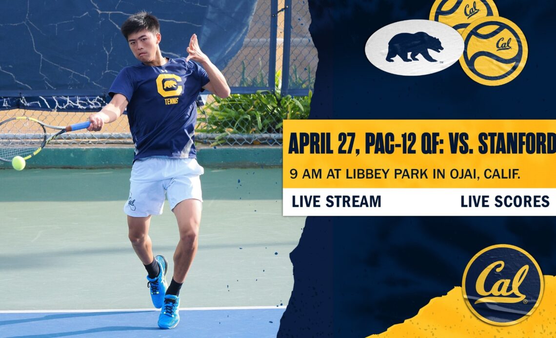 Cal Faces Stanford In Pac-12 Quarterfinal