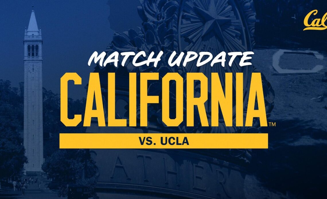 Match Update for Cal M. Tennis vs. UCLA