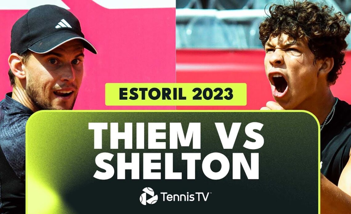 Dominic Thiem vs Ben Shelton | Estoril 2023 Highlights