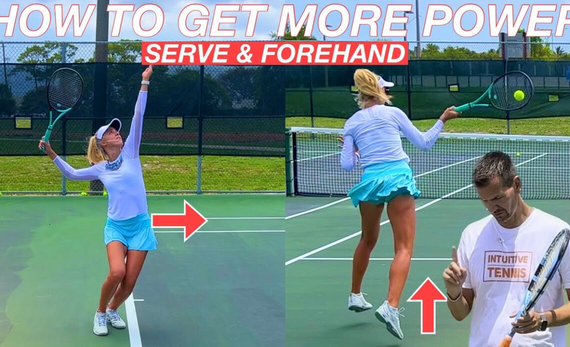 Ema’s WTA Tour Comeback | Serve & Forehand Power Fix (EP2)