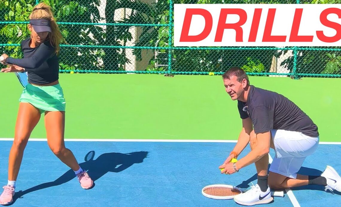 High-Intensity Tennis Drills with Former D1 Player Sara