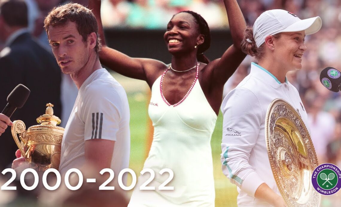 Iconic Wimbledon Champions' Acceptance Speeches (2000-2022) | Feat. Nadal, Venus and Djokovic