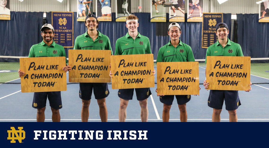 Irish Sweep Senior Day Doubleheader – Notre Dame Fighting Irish – Official Athletics Website