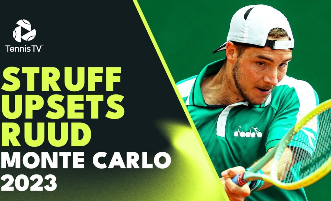 Jan-Lennard Struff Stuns Casper Ruud | Monte Carlo 2023 Highlights