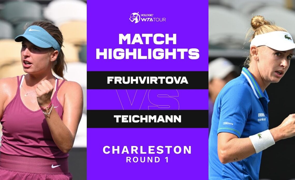 Linda Fruhvirtova vs. Jil Teichmann | 2023 Charleston Round 1 | WTA Match Highlights