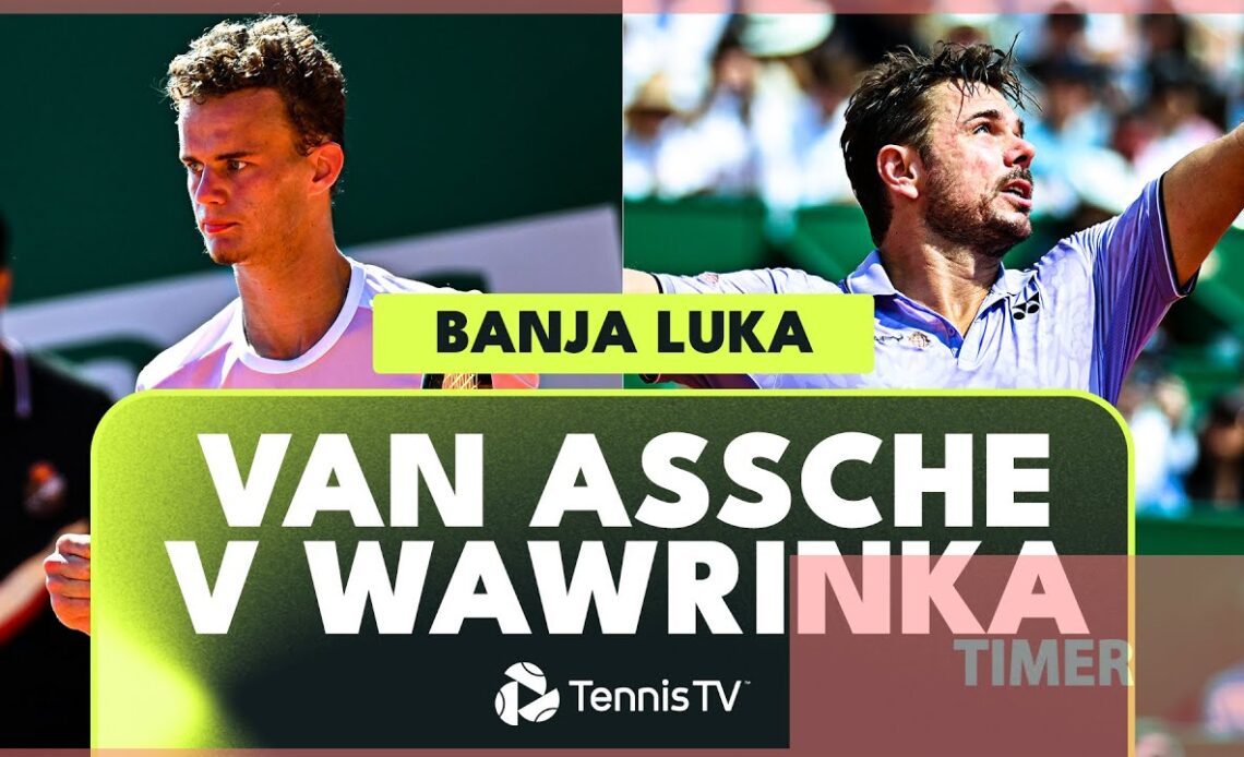 Luca Van Assche vs Stan Wawrinka Highlights | Banja Luka 2023