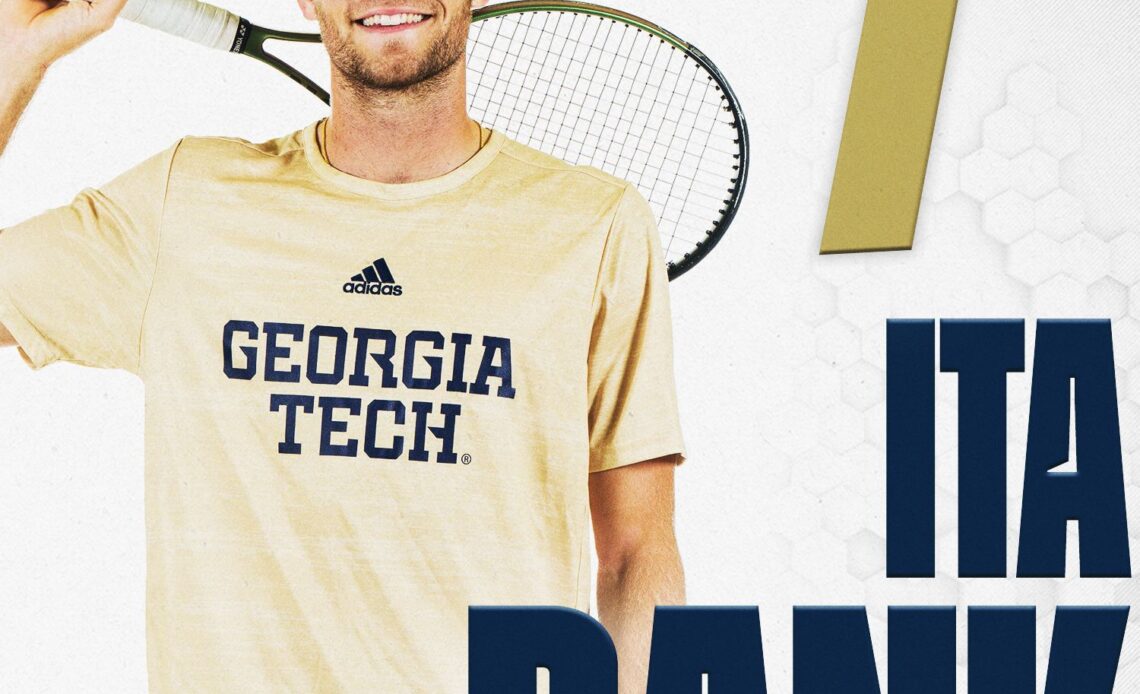 Martin Earns Top 10 ITA Singles Ranking – Georgia Tech Yellow Jackets