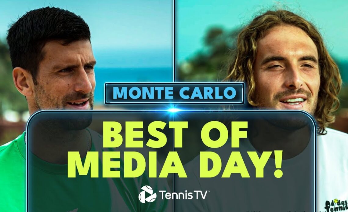 Medvedev Talks Clay; Rublev On Nadal & More! | Best Of Monte Carlo Media Day!