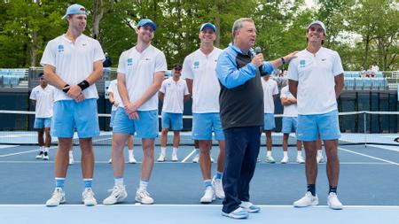 Men's Tennis Downs Miami, 4-2, On Senior Day