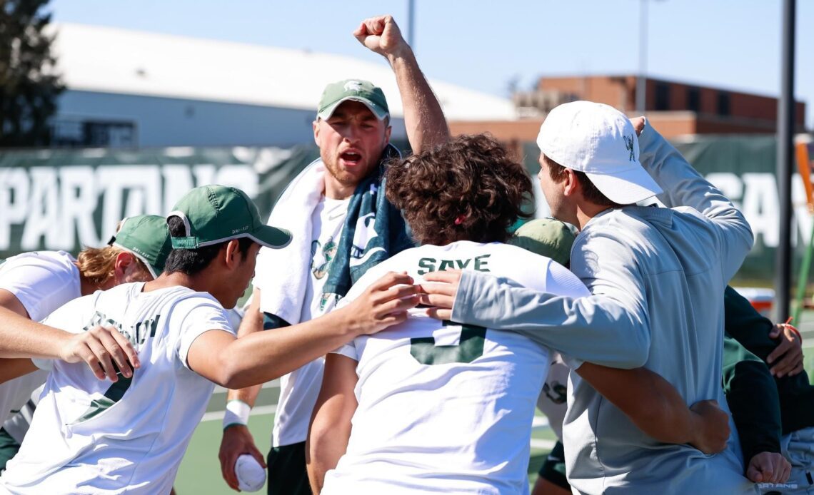 Men's Tennis Ends Regular Season With Illinois and Northwestern at Home This Weekend