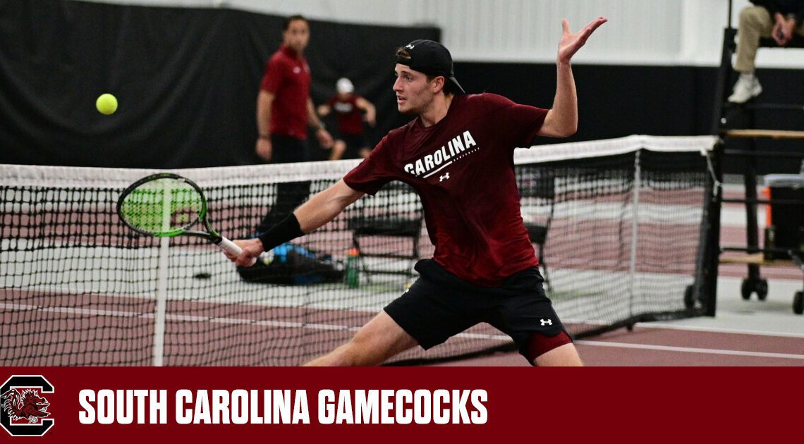 Men’s Tennis Falls to No. 7 Georgia – University of South Carolina Athletics