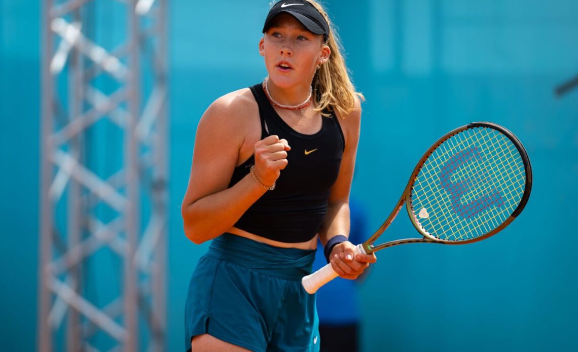 Mirra Andreeva advances at Madrid Open on 16th birthday