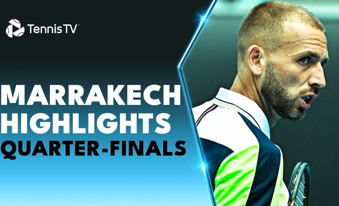 Musetti vs Muller; Evans, Griekspoor Play | Marrakech 2023 Quarter-Final Highlights