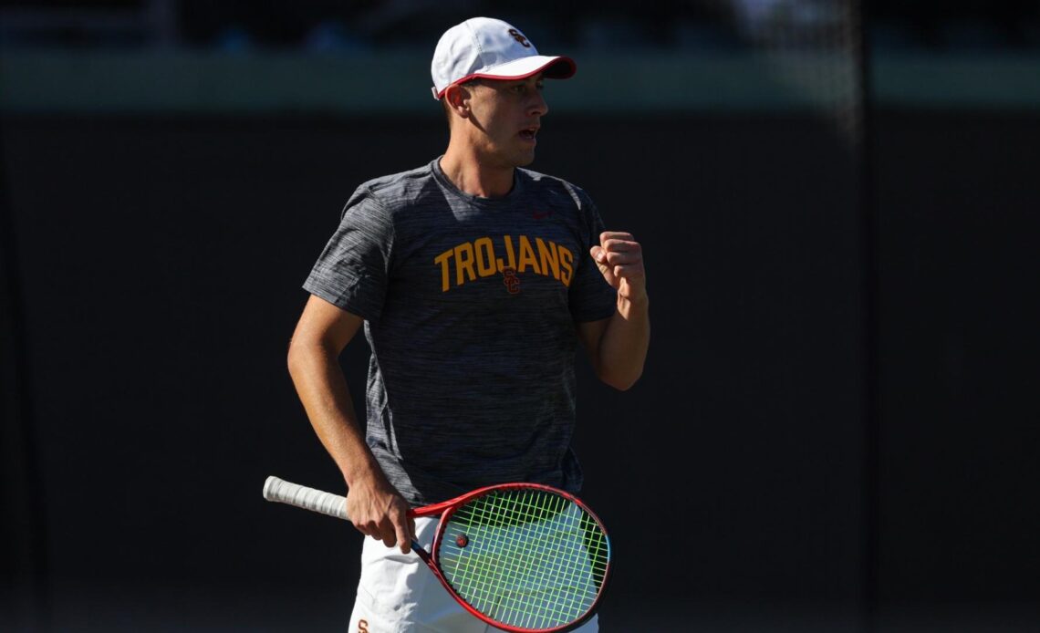 No. 10 USC Men’s Tennis To Face Bay Rivals No. 24 Stanford, Cal