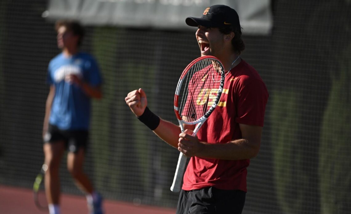 No. 11 USC Men’s Tennis Beats the Bruins 4-0