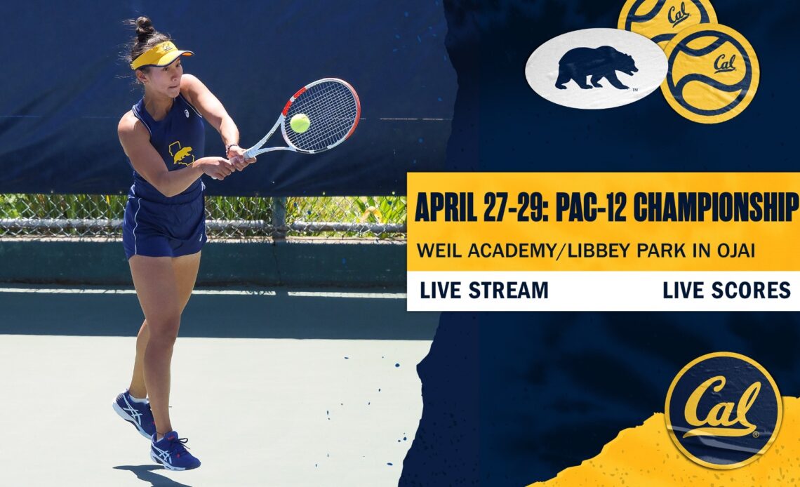 No. 2 Seed Cal Opens Pac-12 Championship