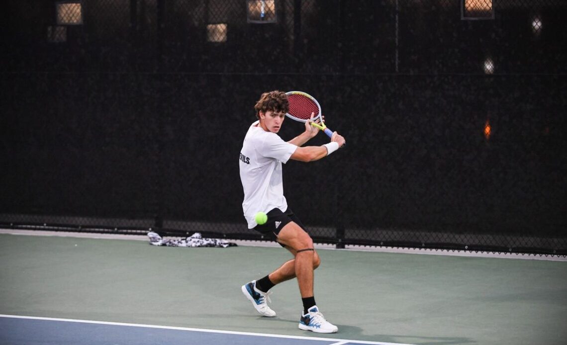 No. 40 Sun Devil Men's Tennis Earns Two Points in Defeat of No. 27 Utah