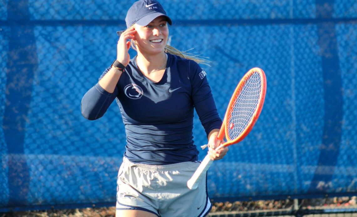 No. 60 Women’s Tennis Continues Big Ten Play at No. 6 Michigan and Michigan State