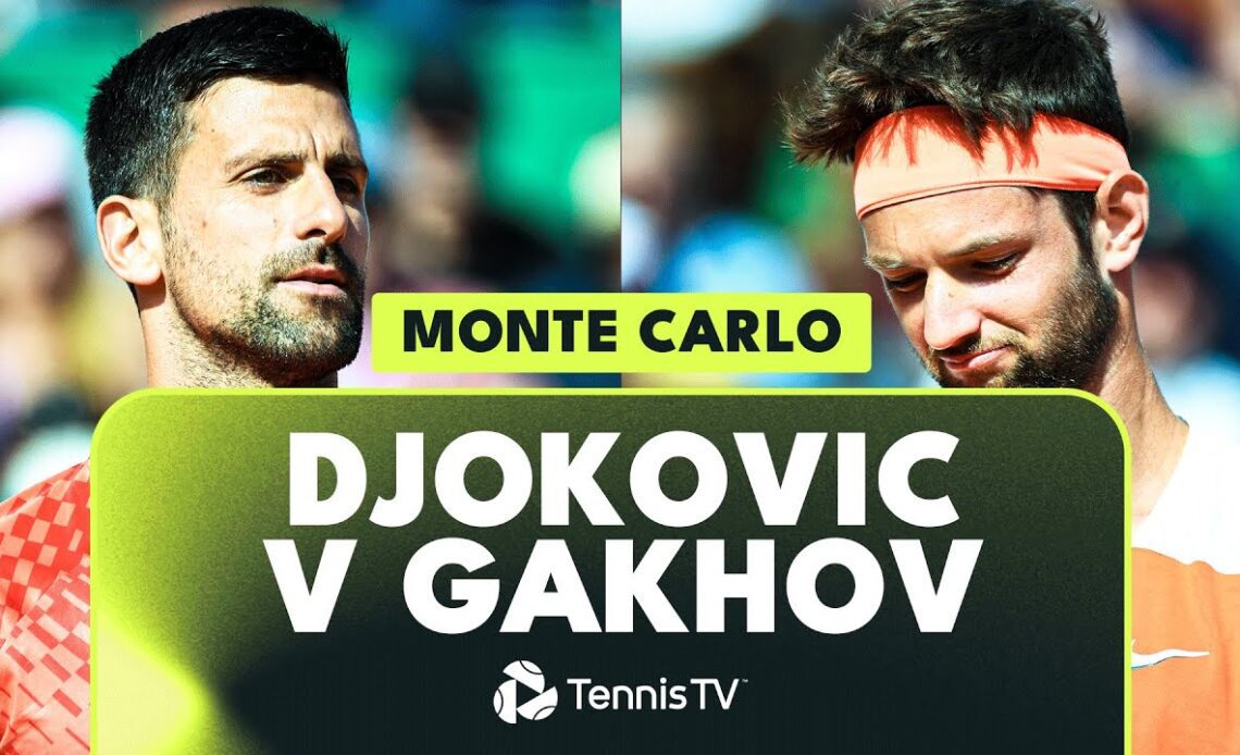 Novak Djokovic vs Ivan Gakhov ENTERTAINING Match | Monte Carlo 2023 Highlights