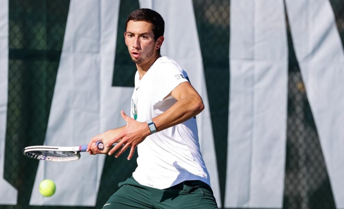 Ozan Baris Named Big Ten Men's Tennis Player of the Week