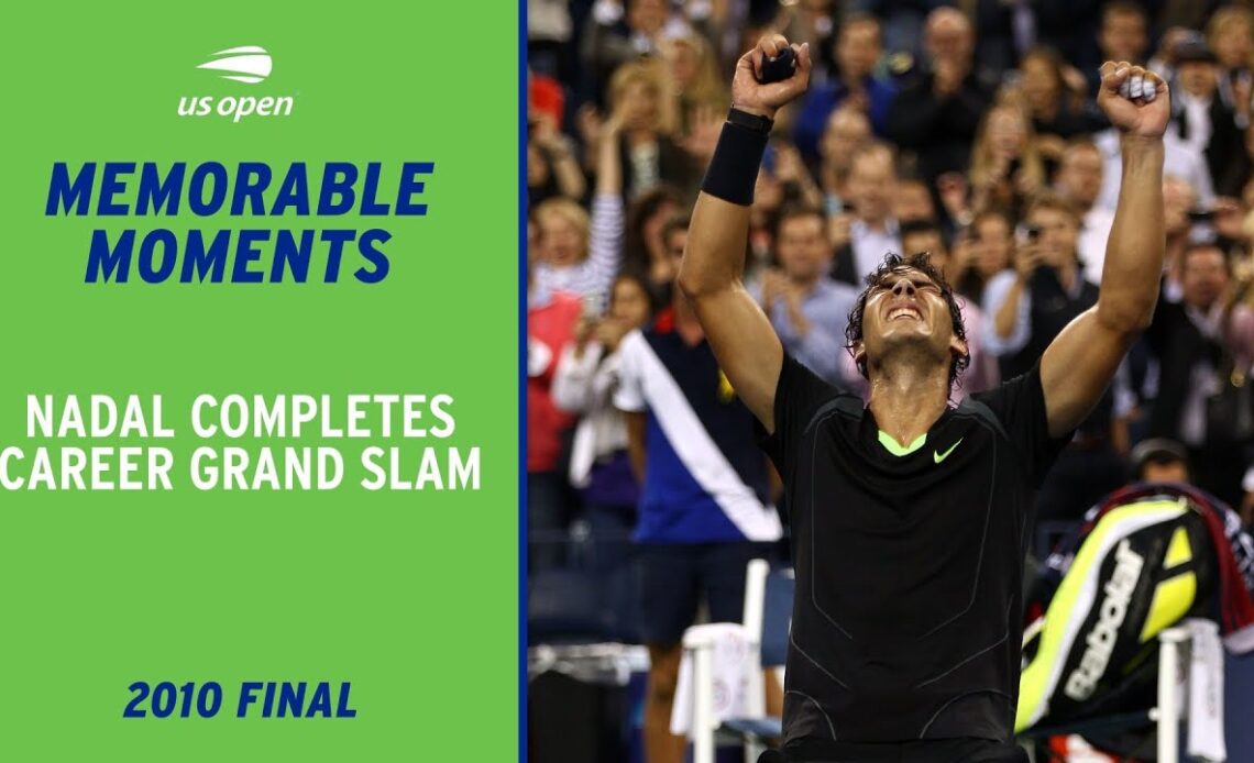 Rafael Nadal Becomes Youngest Man to Complete Career Grand Slam