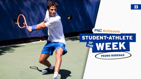 Rodenas Named PNC Achiever Student-Athlete of the Week