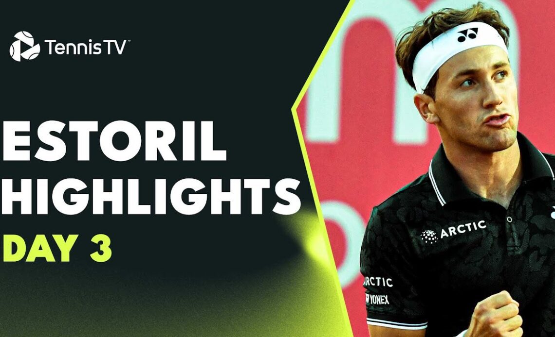 Ruud Takes On Sousa; Davidovich Fokina, Baez Feature | Estoril Open 2023 Highlights Day 3