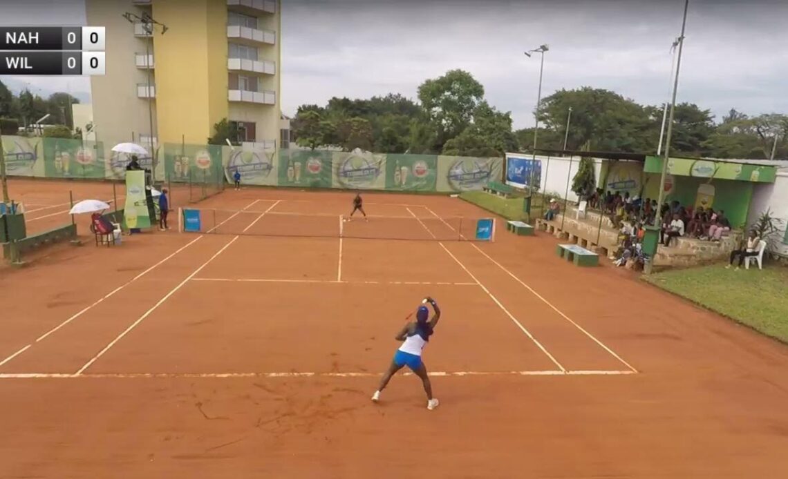 Sada Nahimana's first professional match in Burundi
