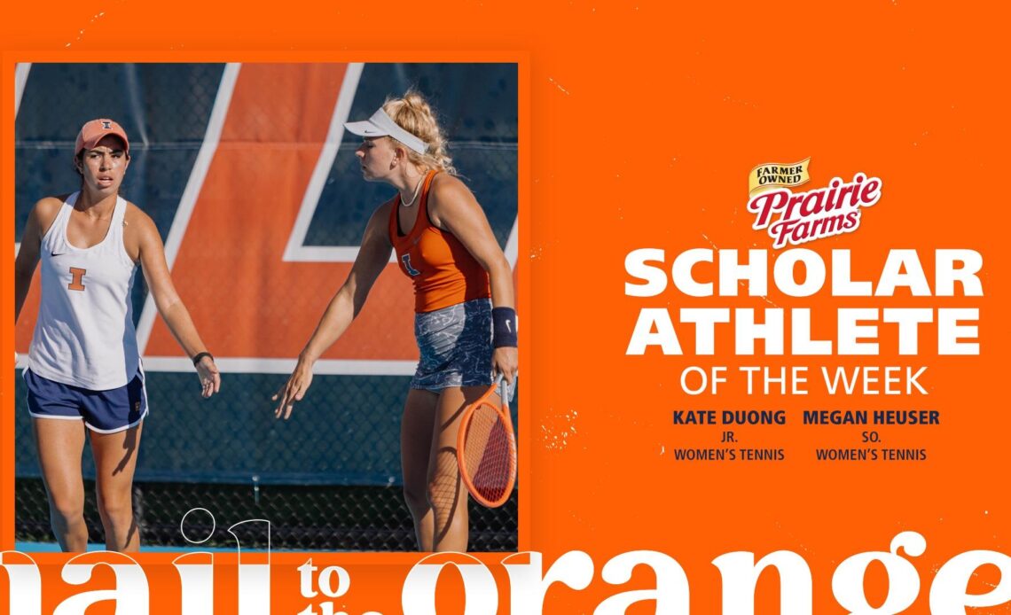 Scholar Athlete of the Week | Kate Duong & Megan Heuser