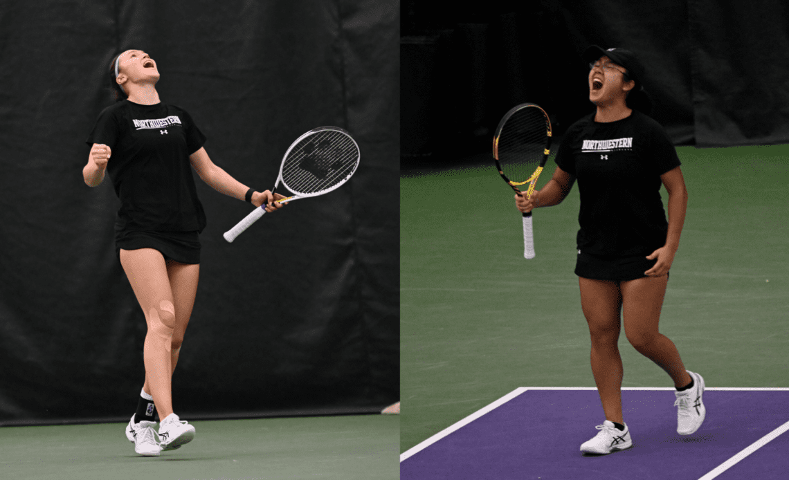 Shusharina, Leong Claim Women’s Tennis All-B1G Honors