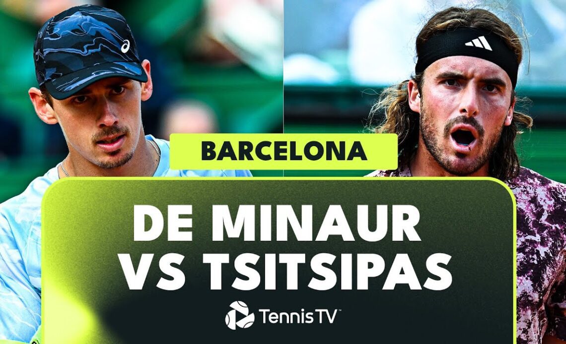 Stefanos Tsitsipas vs Alex de Minaur | Barcelona 2023 Highlights