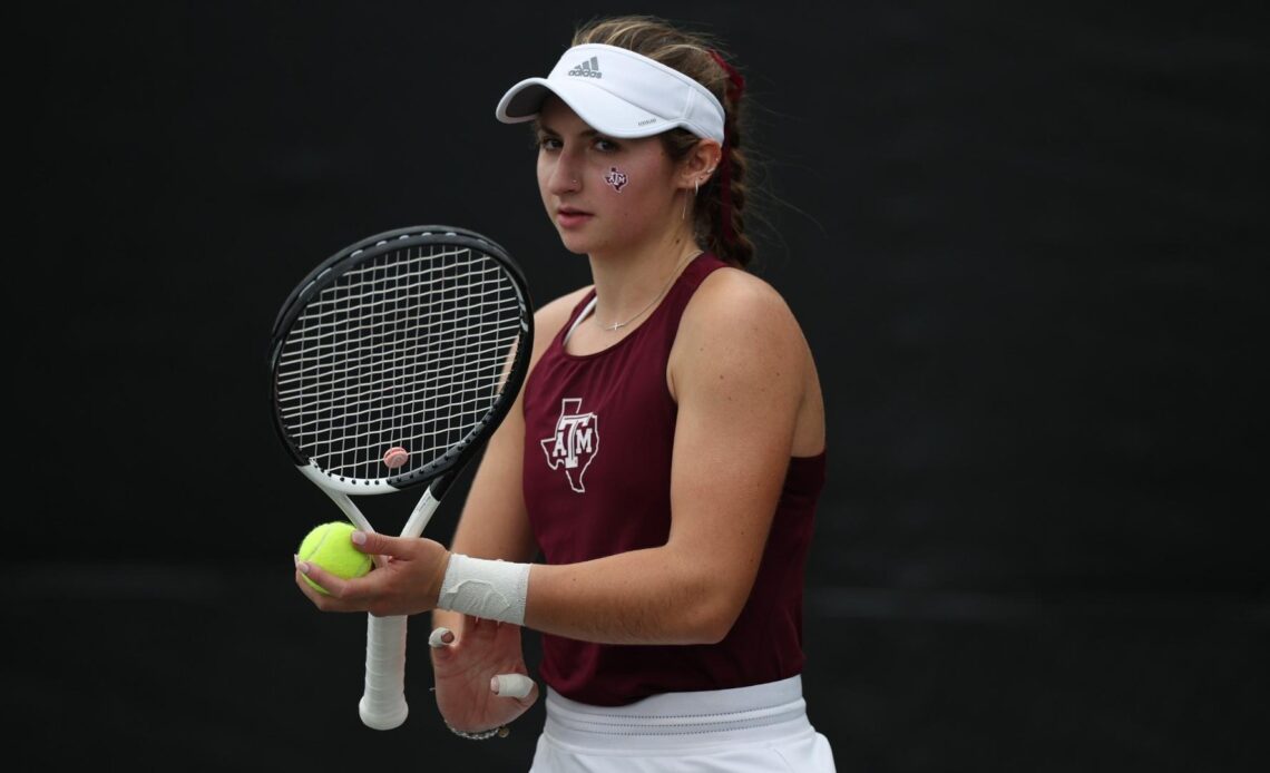 Stoiana Awarded Third-Straight SEC Player of the Week Honor - Texas A&M Athletics