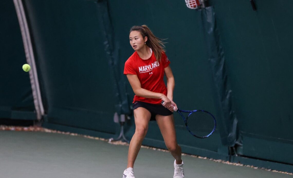 Tennis Terps Go 1-1 On The Weekend After A Loss to Iowa, 4-3