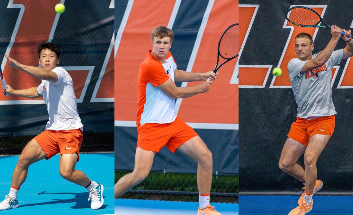 Three Illini Earn All-Big Ten Honors