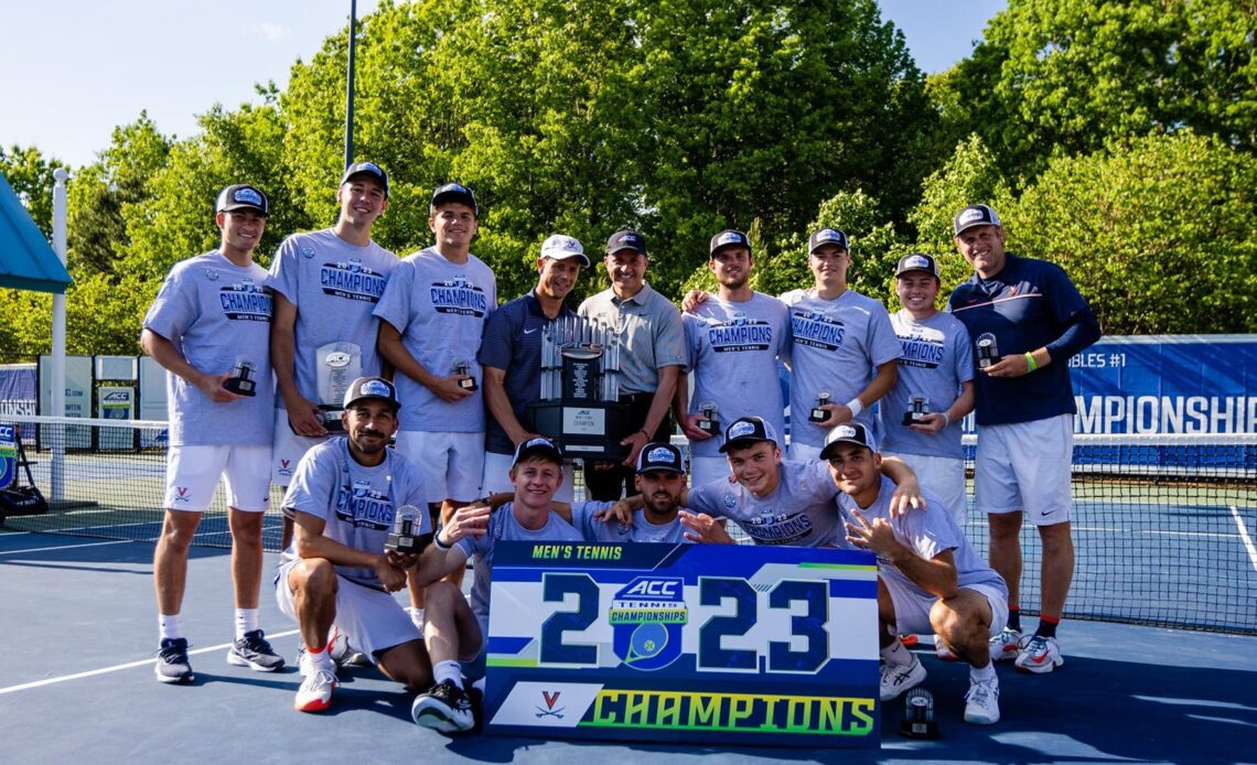 Virginia Earns Third Straight ACC Men's Tennis Championship