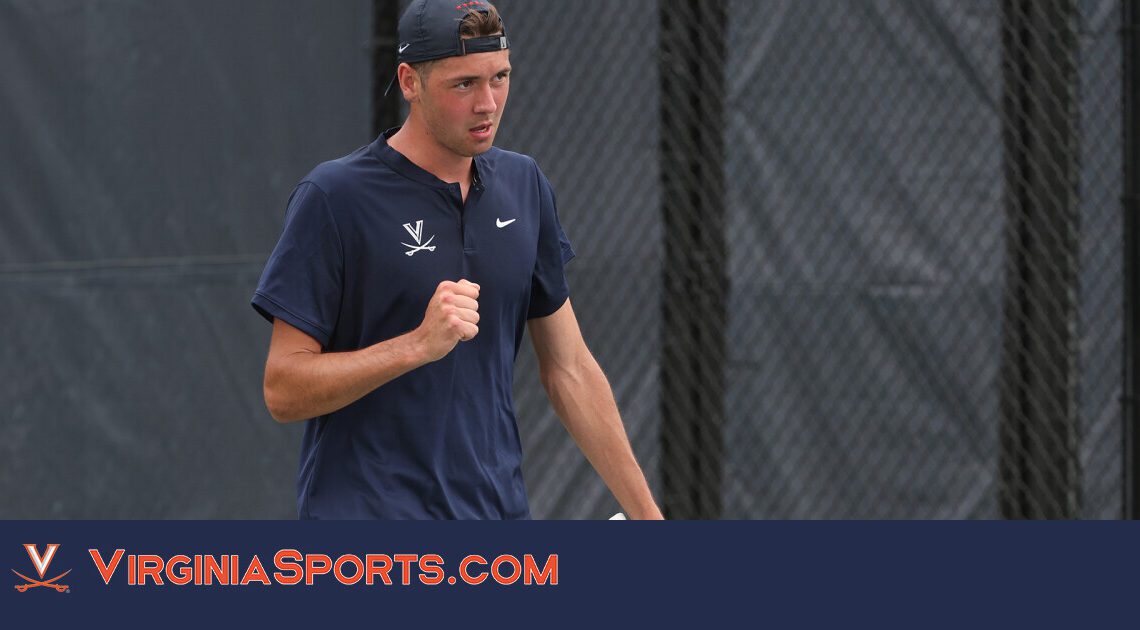 Virginia Men's Tennis | Chris Rodesch Earns His Fourth ACC Player of the Week Honor