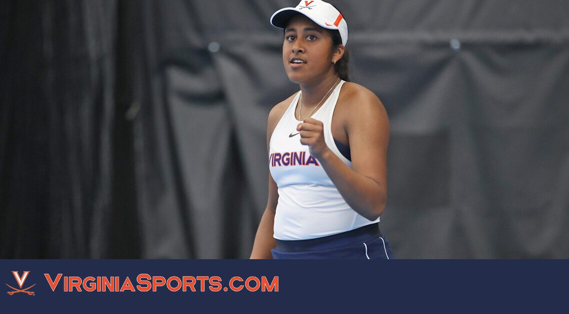 Virginia Women's Tennis | Natasha Subhash Named ACC Women’s Tennis Co-Player of the Week