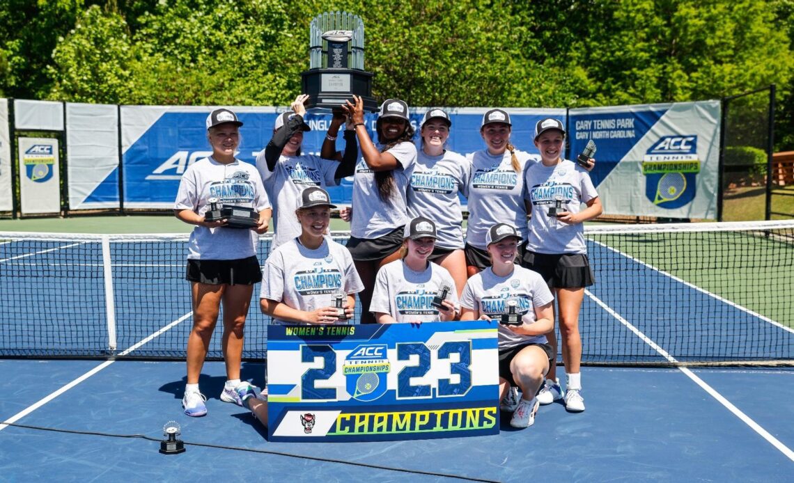 Wolfpack Women’s Tennis Crowned ACC Champion for First Time in Program History