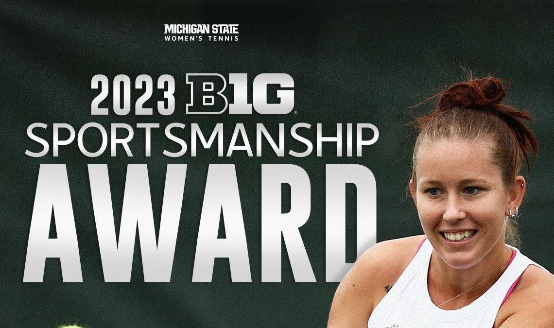 Zdrubecka Earns B1G Sportsmanship Award