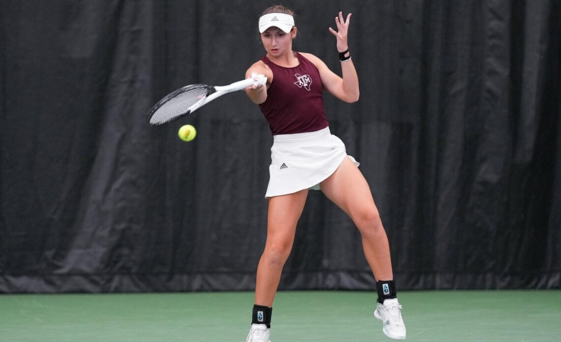 Aggies Fall in NCAA Singles Tournament Opening Round - Texas A&M Athletics
