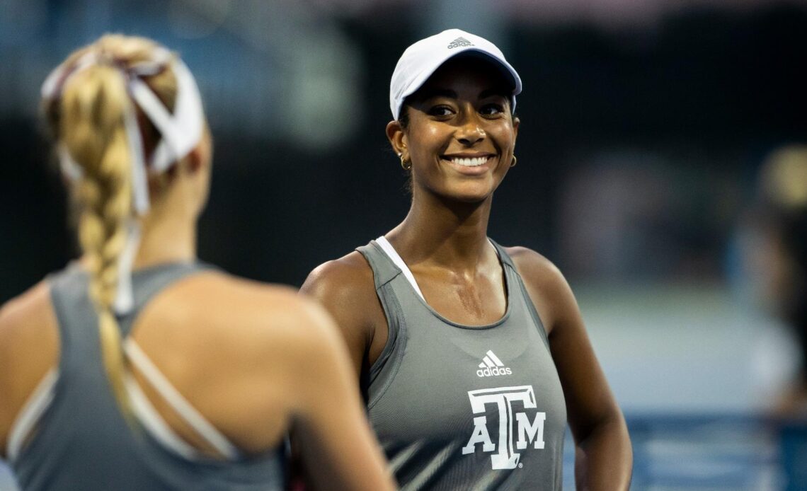 Aggies Upset Bruins to Advance to NCAA Doubles Second Round - Texas A&M Athletics