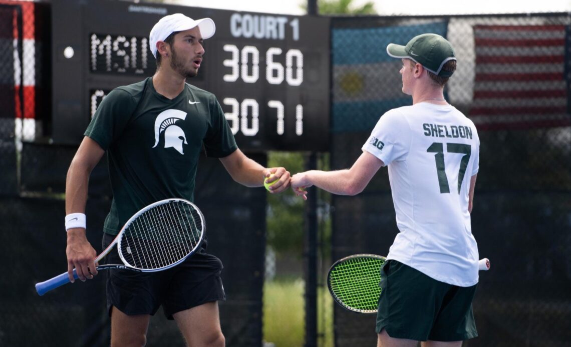 Baris and Sheldon Fall in NCAA Doubles Round of 16