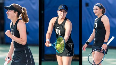 Beck, Coleman & Shvets Earn Academic All-District Honors