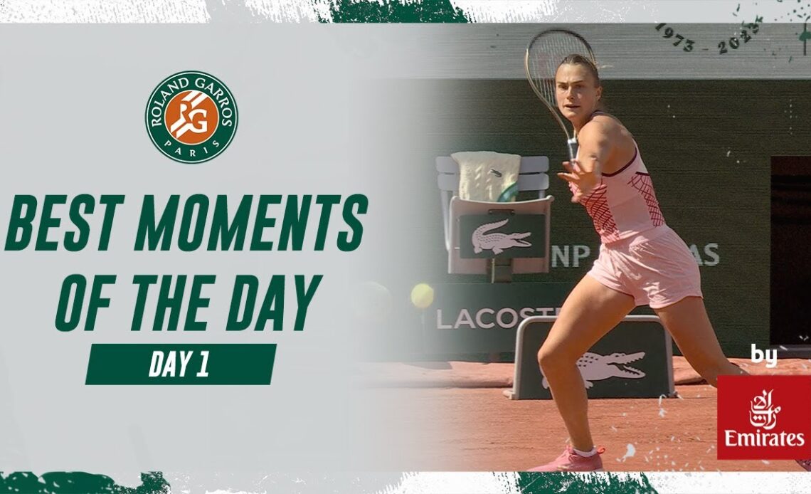 Best moments of the day #1 | Roland-Garros 2023