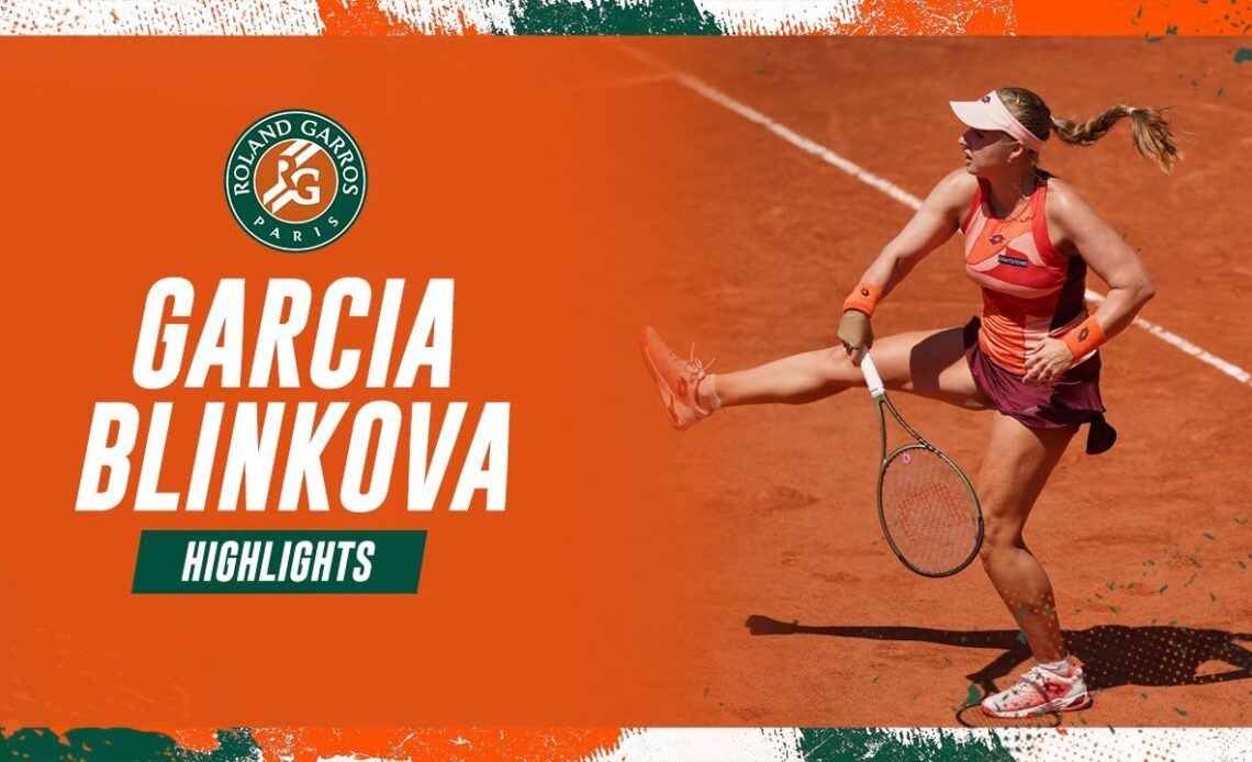 Caroline Garcia vs Anna Blinkova - Round 2 Highlights I Roland-Garros 2023