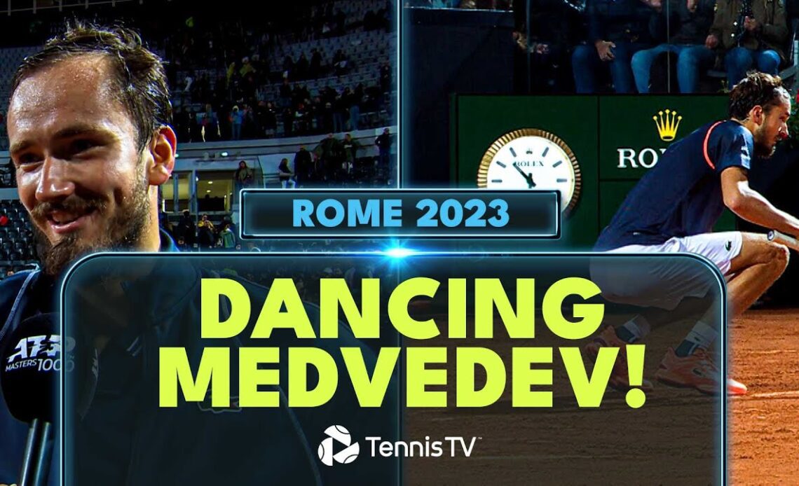 Daniil Medvedev Explains ICONIC Dancing Celebration 🕺