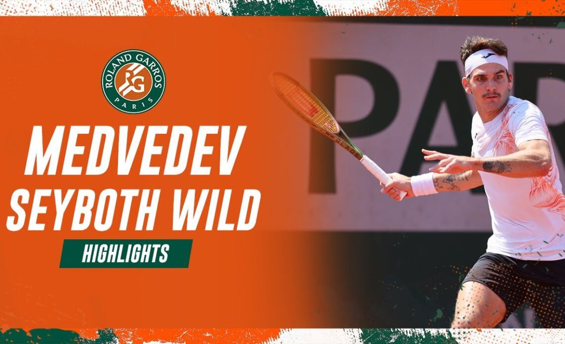 Daniil Medvedev vs Thiago Seyboth Wild - Round 1 Highlights I Roland-Garros 2023