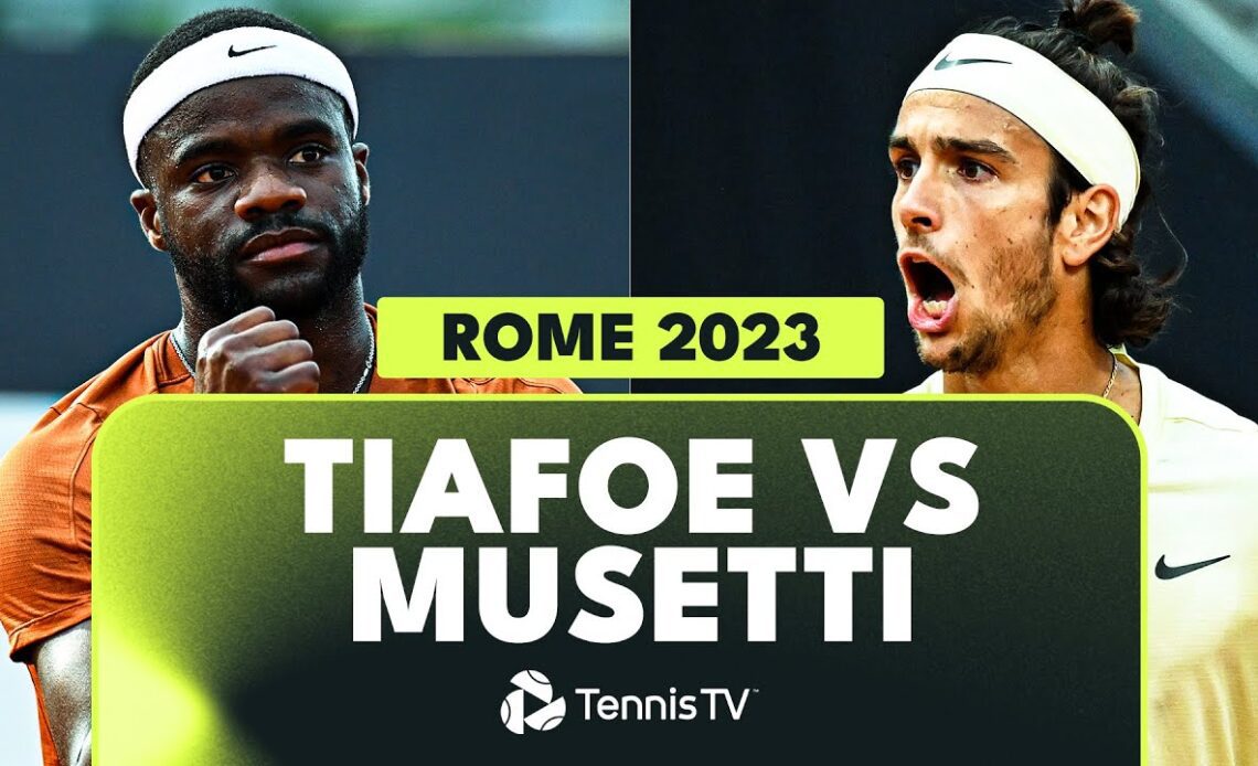 Entertaining Frances Tiafoe vs Lorenzo Musetti Match | Rome 2023 Highlights